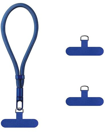 Anfire Handykette Kurz Universal,Multifunktional Handykette Handschlaufe Handy mit 2 Stück Ultradünnem Patch，Anti Verlust Handy Handschlaufe Einstellbares Handyband kurzes verstellbares