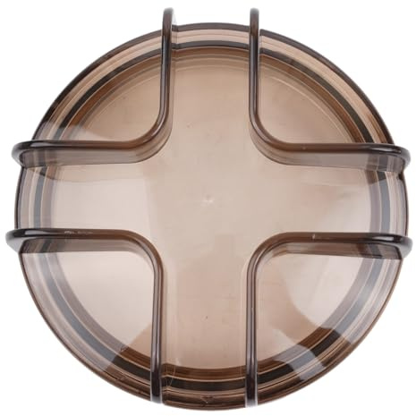 Lecreatekit Couvercle de filtre de piscine pour pompes à filtre à sable 75110 et 75131-V1 - Construction en ABS, couvercle transparent avec trou de vidange, remplacement pour réservoirs de 30,5 cm/33