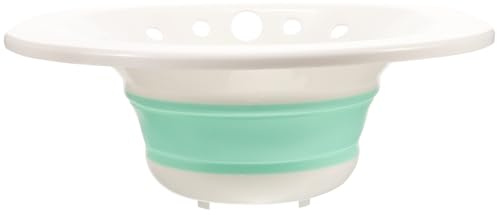 LALADEFIEE Bathroom Foldable Bidet Basin Portable Plastic Washing Bowl for Toilet Use by Women and Elderly Care