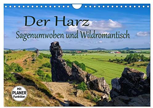 Der Harz - Sagenumwoben und Wildromantisch (Wandkalender 2026 DIN A4 quer), CALVENDO Monatskalender: Eine Bilderreise durch den Harz (CALVENDO Orte)