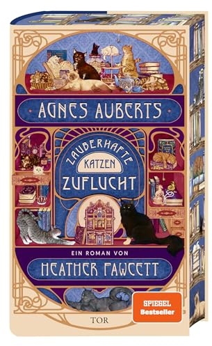 Agnes Auberts zauberhafte Katzenzuflucht: Cozy Fantasy mit Katzen und wunderschönem Farbschnitt