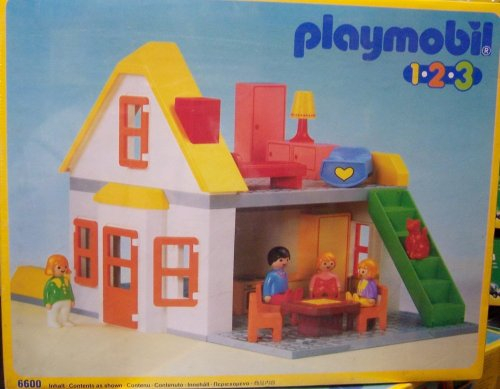 PLAYMOBIL 6600 playmobil 123 Haus mit Figuren