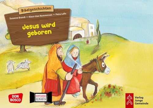 Kamishibai Bildkartenset Jesus wird geboren - Bildkarten für unser Erzähltheater - das Kamishibai