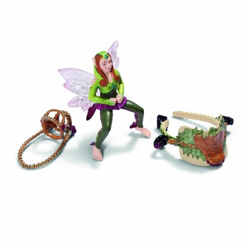 SCHLEICH 42098 - Elfenreitset Waldelfe