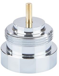 Eurotronic 700112 Ista, adattatore metallico per termostati per radiatori (adattatore per valvole per radiatori, lunga durata, accessorio per termostati per radiatori, attacco: M32 x 1,0 mm)