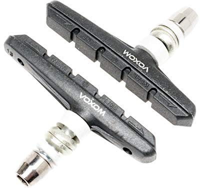 Voxom Bremsschuh Brs2 schwarz, MTB, V-Brake 72mm Bremsbeläge, 72