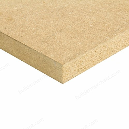 builder Merchant pannello MDF 18 mm 1,2 x 0,6 m 1, 1220 mm x 610 mm (1,2 x 0,6 m)