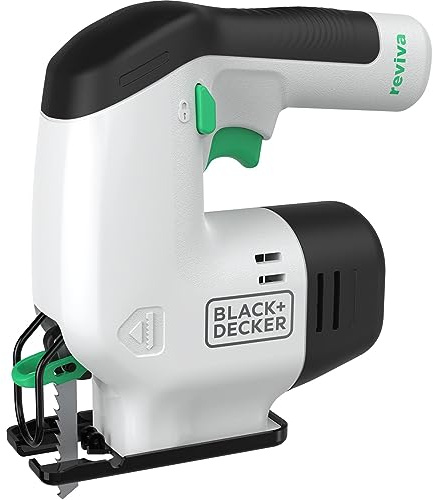 Black Schwarz & Decker Jigsaw 12V 1,5Ah (REVJ12C-QW) (REVJ12CQW)