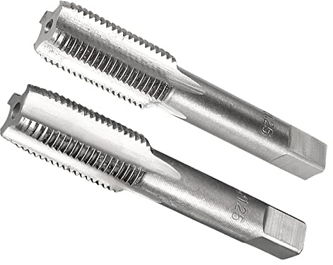 CoCud Filetage Main Tarauds, M20 x 1,5 Filetage, Métrique Alliage Outil Acier Vis Taraudage Cône Fond Taraud - (Applications: pour Machine Filetage Réparation), 1 paire