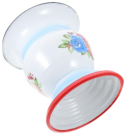 ABOOFAN Escupidera Orinal Vintage para Niños, Recipiente para Orina Duradero de Hierro, Reutilizable y Ligero, Uso Doméstico y Orina Nocturna