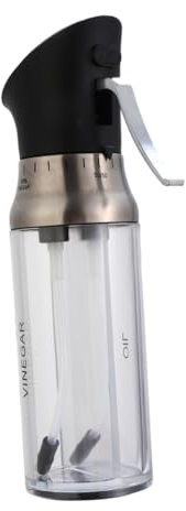 ABOOFAN Oil Vinegar Spray Bottle for Kitchen Cooking Oil Dispensing Sprayer Adjustable Nozzle for Seasoning and Vinegar