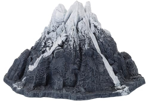 Yardwe Aquarium-Landschaftsbau-Requisite Miniatur Schneeberg Dekoration 8.86X8.27X5.51In Realistisches Aquarium-Ornament Für Aquarienzubehör Und Fischversteck