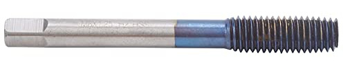 Garosa Gewindebohrer aus Wolframstahl mit Blauer Nano-Beschichtung, Metrisches Maschinen-Gewindeschneidwerkzeug M5 M6 M8 M10, Klares und Ordentliches Gewindedesign, Hohe (M8)