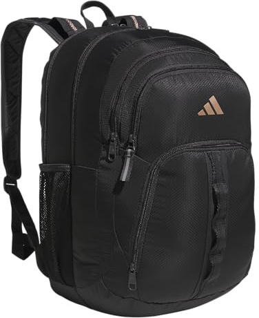 adidas Primetime Large Backpack for women and men, big bag with laptop sleeve