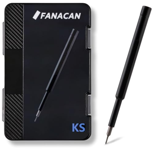 FANACAN Small Screwdriver Set, Mini Magnetic Precision Repair Tool Kit | For iPhone, MacBook, laptop, PS5, Switch, Xbox, glasses, watches, cameras and jewellery; CR-V Torx, Phillips and Y bits