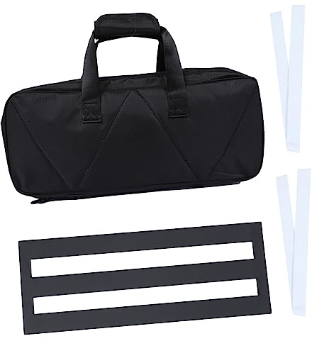 BESTonZON 1satz Gitarre Pedalboard Rutschfest Und Tragbar Mit Oxford-tasche Für Effektpedale Und Langlebig Für Musiker Und Elektronische Instrumente