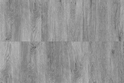 FlorExp Peel and Stick Floor Tiles,Grey Wood,40 Tiles 3.72㎡