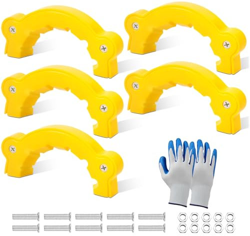5PCS Drill Bit Sharpener for Grinder Drill Sharpener Angle Grinder mit 1 Paar Handschuhe Multipurpose Drill Bit Grinding Sharpener Bohrerschleifer Winkelschleifer für alle Bits (Mit Handschuhe)