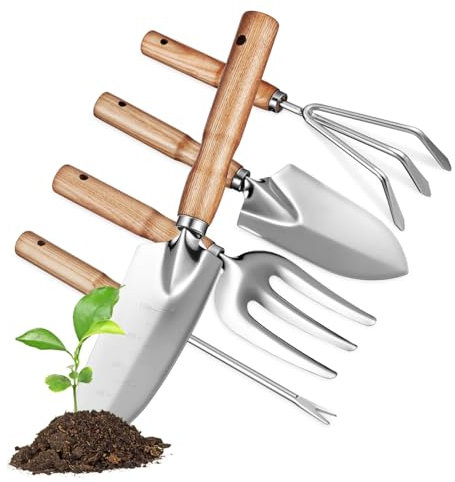 ARTSEWPLY Outils De Jardinage avec Pelles Variées Bords Arrondis Et Outils Légers pour Divers Travaux De Jardinage