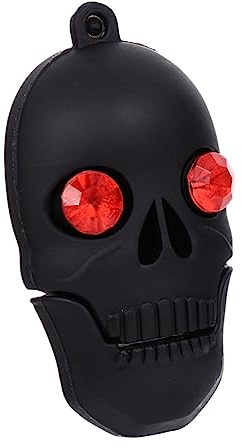 EXCEART 64gb Chiavetta USB Design Teschio di Halloween Porta USB Trasferimento Rapido per Regali e Memorizzazione Dati