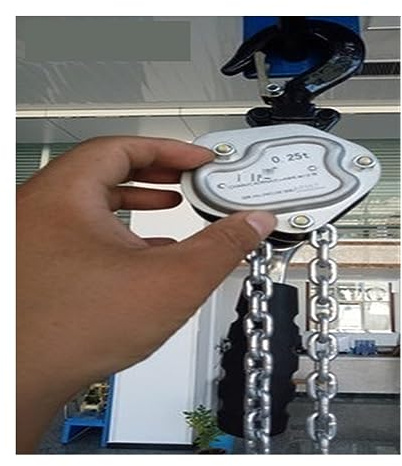 Lifting Chain Sling 250-500KG 3-6M Mini Lifting Lever Chain Hoist With Bag, Portable Handhold Hand Lever Block Tire Repair Tool(80010026 250KGX6M)