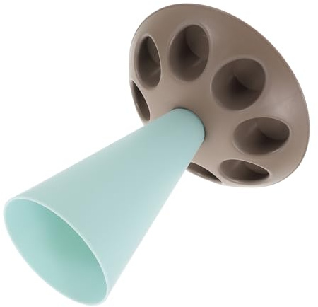 CIYODO Blue Piping Bag Stand for Baking Tools Organizer Icing Bag Rack Holder for Cake Decorating Pastry Nozzle and Gum Paste Drying Rack Easy-Clean Baking Accessories Storage