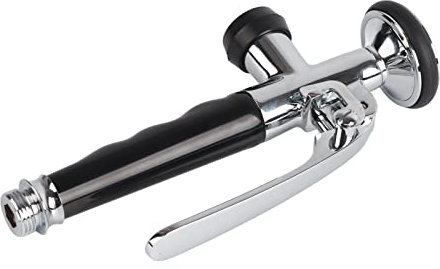 Haofy Rubinetto a Scomparsa Corpo in Ottone Maniglia in ABS Aeratore per Tubo in Acciaio Inossidabile Flusso D'acqua Dolce Senza Spruzzi con Spegnimento Automatico per Bagno