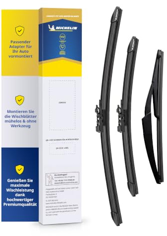 MICHELIN Perfect Fit 186H1 Scheibenwischer Set 650/400mm + 300mm