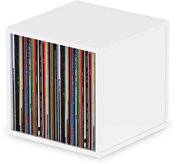 Glorious Record Box 110 (White) - Contenitore per vinile