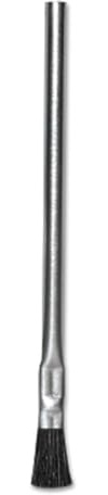 Tin Handle Acid Brushes - 1/2 acid brush [Set of 144]