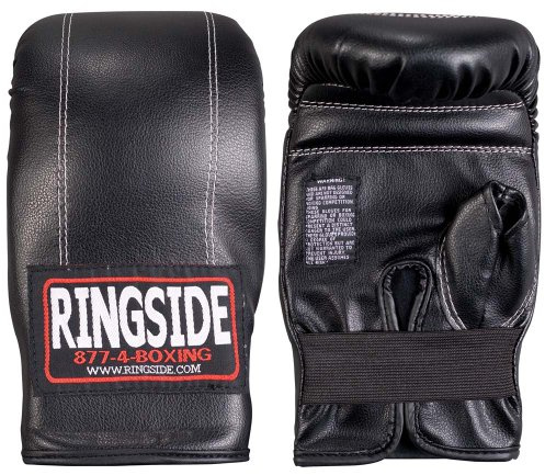Ringside Econo Bag Gloves (Large) , Black