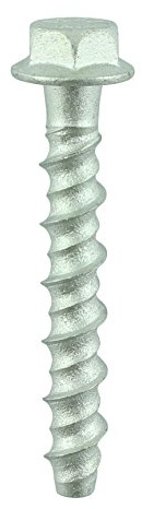 TIMCO Multi-Fix Hex Flange Head Bolt - 6 x 50 - Micro Plating - Silver - Bag of 64