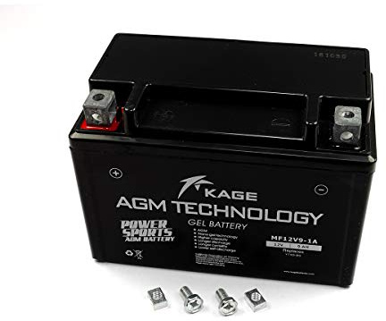 Batterie GEL KAGE YTX9-BS für Cagiva Honda Kawasaki KTM Suzuki Triumph Yamaha