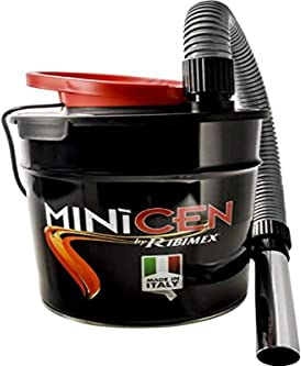 RIBITECH - Aspirateur avaleur de Cendres - 800 Watts - 10 litres
