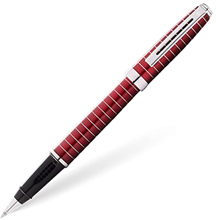 Sheaffer Prelude Rollerball (Strickstärke M, Schreibfarbe: Schwarz) Rot-Lack