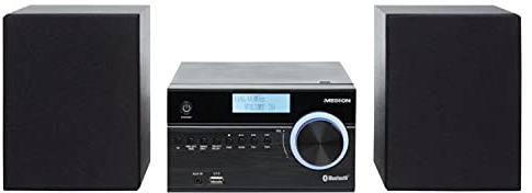 MEDION P64187 Micro Audio System Système compact (DAB+, radio FM PLL, Bluetooth, port USB, AUX, 2 x 50 W)