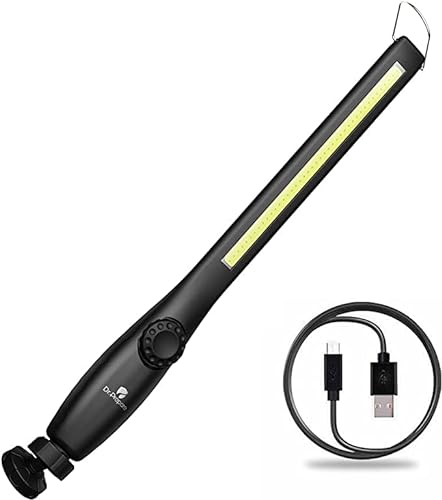 RENOGY Lampada da Lavoro LED COB 700 Lumen Lampada di Ispezione Luce da Lavoro USB Ricaricabile Portatile Senza Fili Magnetica per Riparazioni Auto Casa Garage [Classe di efficienza energetica A+]