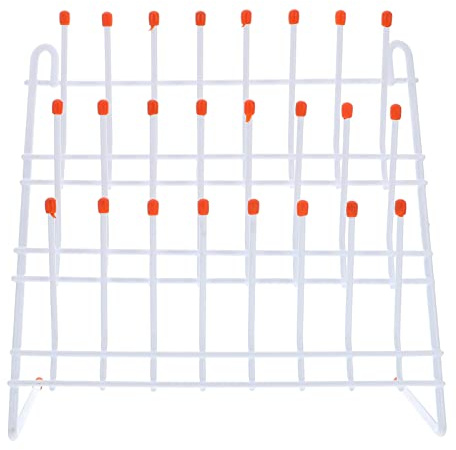 ULTECHNOVO Laboratory Drying Rack Glassware Holder: Dripping Water Rack Test Tube Stand Lab Beaker Drying Holder