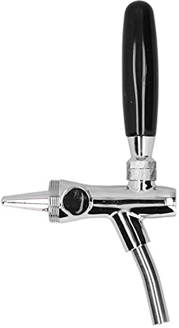Draft Beer Keg Faucet, Stainless Steel Beer Tower Faucet Kegerator Tap Adjustable Beer Tap for Homebrew Kegerator