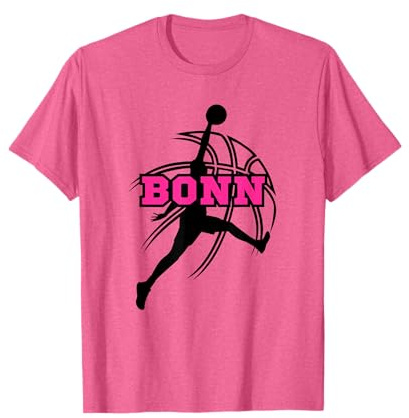 Bonn Basketball Fan Support Rheinland Stadion pink T-Shirt