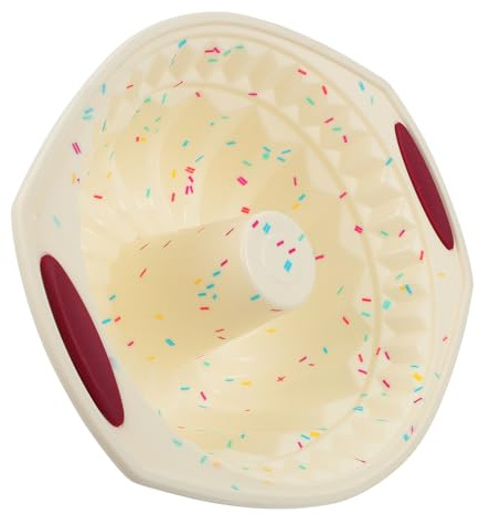 Ciieeo Moule à Savarin Silicone Et Lavable Moule à Gâteau Pour Cuisson Variée