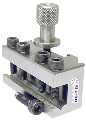 T63 T1 Quick Change V-Type Tool Post Holder – 24mm Capacity, Precision Boring Tool Holder for Lathes
