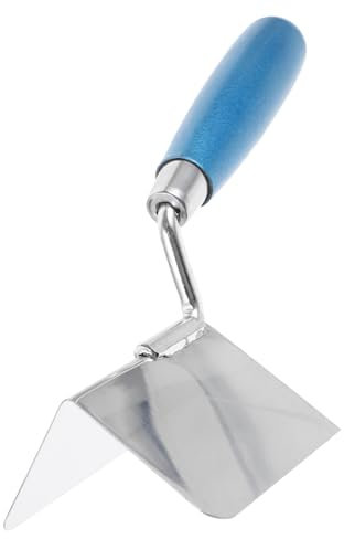 NUOBESTY Attrezzo Angolare per Cartongesso Acciaio Inossidabile Spatola per Rifinitura Interni Ed Esterni Strumento Multifunzionale per Intonaco e Cartongesso Design Ergonomico e Resistente