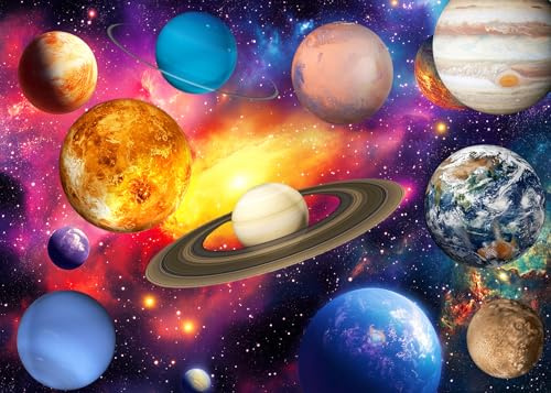 Puzzles 1000 Pieces for Adults Planet Adult Jigsaw Puzzles 1000 Pieces Planet Challenging Jigsaw Puzzle 1000 Piece Educational Games Decoration Puzzle 1000 Piece for Teens Gifts (70 x 50 cm)