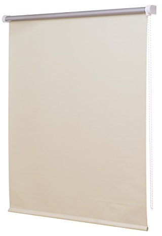 Ventanara® Thermorollo Verdunkelungsrollo Creme inklusive Montagematerial 160 x 160 cm