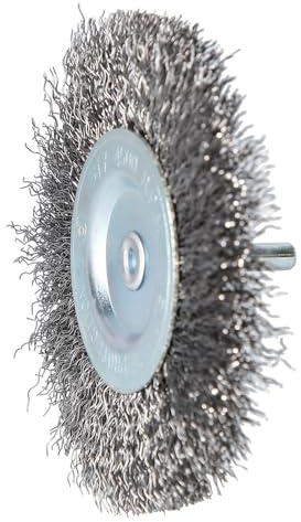 BRLLIANT TOOLS Scheibenbürste, mit Aufnahme Brilliant BT103108 Brosse Circulaire Ø 100 mm avec Ouverture 6 mm [Powered by KS Tools ]