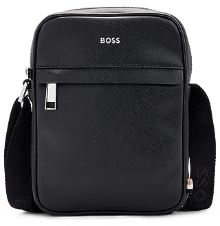 BOSS Zair_NS zip Herren Reporter, Black1