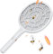 Raquette Electrique Insectes, Raquette Moustique Electrique, Tapette a Mouche | Gold Zone Voltage, Maille 3 mm Ultra-Dense, Poids Pomme, AA (Non incluses), intérieur/extérieur, Embouts Swat Pro