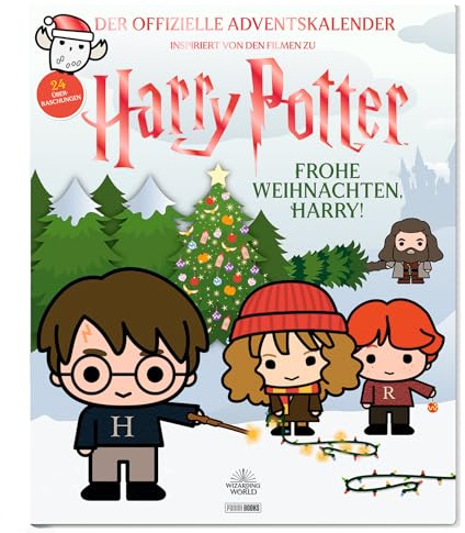 Harry Potter: Frohe Weihnachten, Harry! - Der offizielle Adventskalender: Adventskalender zum Aufklappen mit 24 stabilen Innentaschen