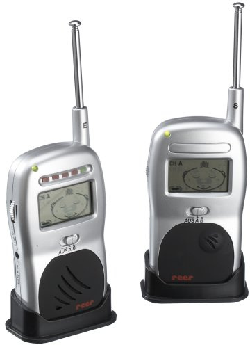 reer 2004 - Babyphone mit Display, Komplett Set